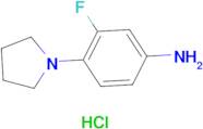 3-fluoro-4-pyrrolidin-1-ylaniline