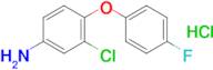 3-chloro-4-(4-fluorophenoxy)aniline