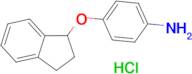 4-(2,3-dihydro-1H-inden-1-yloxy)aniline