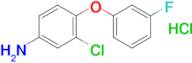 3-chloro-4-(3-fluorophenoxy)aniline