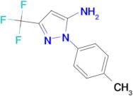1-(4-methylphenyl)-3-(trifluoromethyl)-1H-pyrazol-5-amine