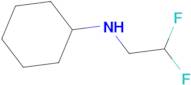 N-(2,2-difluoroethyl)cyclohexanamine