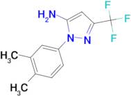 1-(3,4-dimethylphenyl)-3-(trifluoromethyl)-1H-pyrazol-5-amine