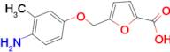 5-[(4-amino-3-methylphenoxy)methyl]-2-furoic acid