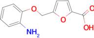 5-[(2-aminophenoxy)methyl]-2-furoic acid