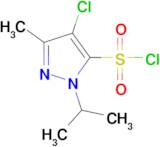 4-chloro-1-isopropyl-3-methyl-1H-pyrazole-5-sulfonyl chloride