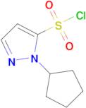 1-cyclopentyl-1H-pyrazole-5-sulfonyl chloride