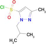 1-isobutyl-3-methyl-1H-pyrazole-5-sulfonyl chloride