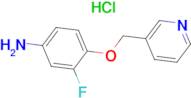 3-fluoro-4-(pyridin-3-ylmethoxy)aniline