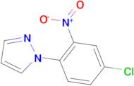 1-(4-chloro-2-nitrophenyl)-1H-pyrazole