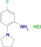 5-fluoro-2-pyrrolidin-1-ylaniline