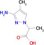 2-(3-amino-4-methyl-1H-pyrazol-1-yl)propanoic acid