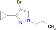 4-bromo-3-cyclopropyl-1-propyl-1H-pyrazole