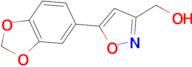 [5-(1,3-benzodioxol-5-yl)isoxazol-3-yl]methanol