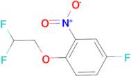 1-(2,2-difluoroethoxy)-4-fluoro-2-nitrobenzene