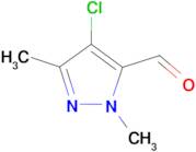 4-chloro-1,3-dimethyl-1H-pyrazole-5-carbaldehyde