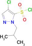 4-chloro-1-isobutyl-1H-pyrazole-5-sulfonyl chloride