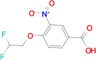 4-(2,2-difluoroethoxy)-3-nitrobenzoic acid
