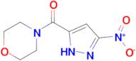 4-[(3-nitro-1H-pyrazol-5-yl)carbonyl]morpholine