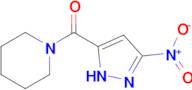 1-[(3-nitro-1H-pyrazol-5-yl)carbonyl]piperidine