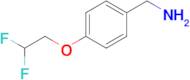 1-[4-(2,2-difluoroethoxy)phenyl]methanamine