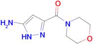 5-(morpholin-4-ylcarbonyl)-1H-pyrazol-3-amine