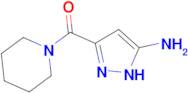 5-(piperidin-1-ylcarbonyl)-1H-pyrazol-3-amine