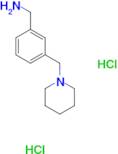 1-[3-(piperidin-1-ylmethyl)phenyl]methanamine dihydrochloride