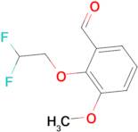 2-(2,2-difluoroethoxy)-3-methoxybenzaldehyde