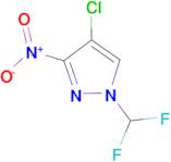 4-chloro-1-(difluoromethyl)-3-nitro-1H-pyrazole