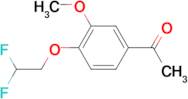 1-[4-(2,2-difluoroethoxy)-3-methoxyphenyl]ethanone
