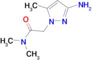 2-(3-amino-5-methyl-1H-pyrazol-1-yl)-N,N-dimethylacetamide