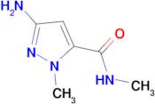 3-amino-N,1-dimethyl-1H-pyrazole-5-carboxamide