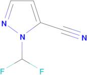 1-(difluoromethyl)-1H-pyrazole-5-carbonitrile