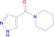 1-(1H-pyrazol-4-ylcarbonyl)piperidine