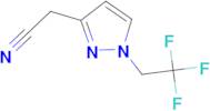 [1-(2,2,2-trifluoroethyl)-1H-pyrazol-3-yl]acetonitrile