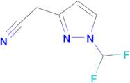 [1-(difluoromethyl)-1H-pyrazol-3-yl]acetonitrile