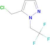 5-(chloromethyl)-1-(2,2,2-trifluoroethyl)-1H-pyrazole