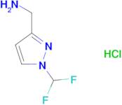 [1-(difluoromethyl)-1H-pyrazol-3-yl]methylamine