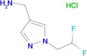 [1-(2,2-difluoroethyl)-1H-pyrazol-4-yl]methylamine