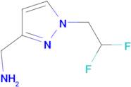 [1-(2,2-difluoroethyl)-1H-pyrazol-3-yl]methylamine