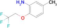 5-methyl-2-(2,2,2-trifluoroethoxy)aniline