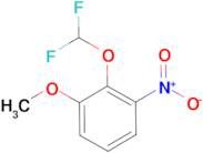 2-(difluoromethoxy)-1-methoxy-3-nitrobenzene