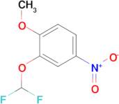 2-(difluoromethoxy)-1-methoxy-4-nitrobenzene