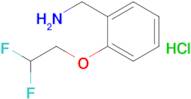 1-[2-(2,2-difluoroethoxy)phenyl]methanamine