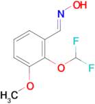 2-(difluoromethoxy)-3-methoxybenzaldehyde oxime