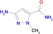 3-amino-1-methyl-1H-pyrazole-5-carboxamide