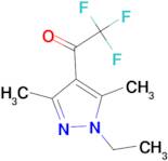 1-(1-ethyl-3,5-dimethyl-1H-pyrazol-4-yl)-2,2,2-trifluoroethanone