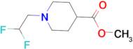 methyl 1-(2,2-difluoroethyl)piperidine-4-carboxylate