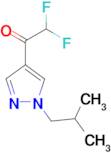 2,2-difluoro-1-(1-isobutyl-1H-pyrazol-4-yl)ethanone